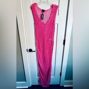 chinese dress ladies Kingsly Crochet Maxi Dress